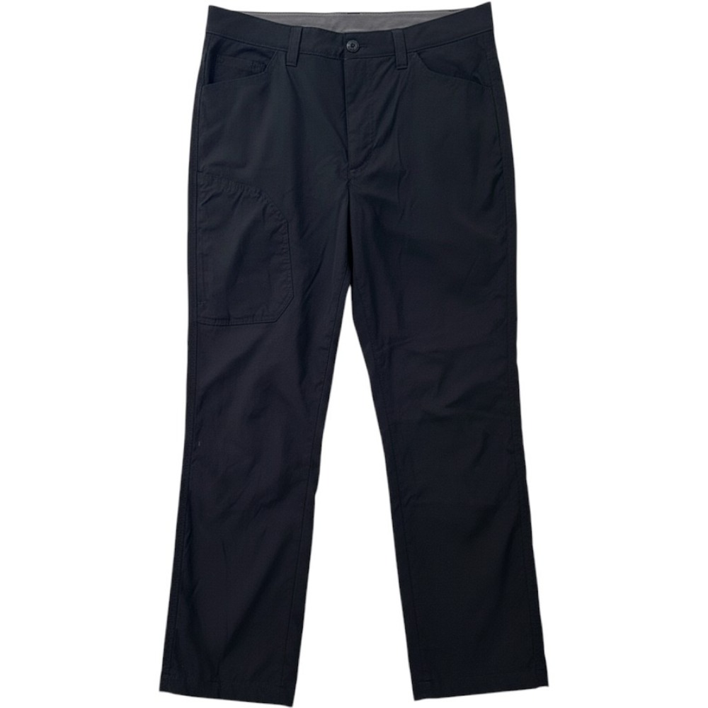 Eddie Bauer Guide Pro Fleece Lined Tech Pants Mens 32x29 Black Hiking Outdoor